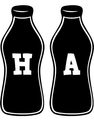 Ha bottle logo
