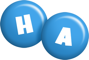 Ha candy-blue logo