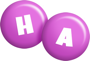 Ha candy-purple logo