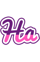 Ha cheerful logo