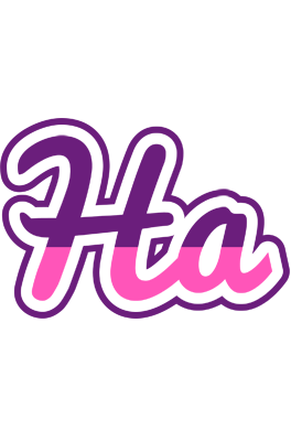 Ha cheerful logo