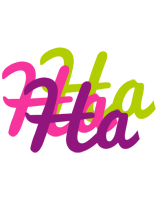 Ha flowers logo