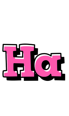Ha girlish logo