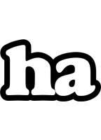 Ha panda logo