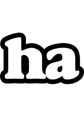 Ha panda logo