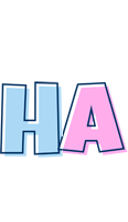 Ha pastel logo