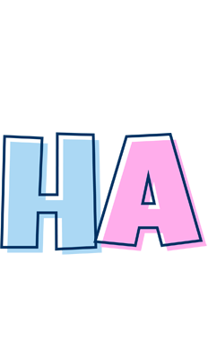 Ha pastel logo