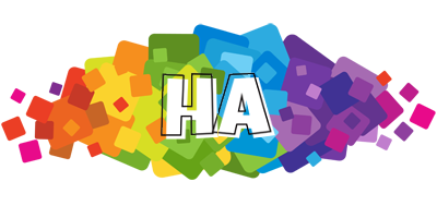 Ha pixels logo