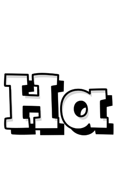 Ha snowing logo