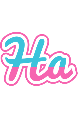Ha woman logo