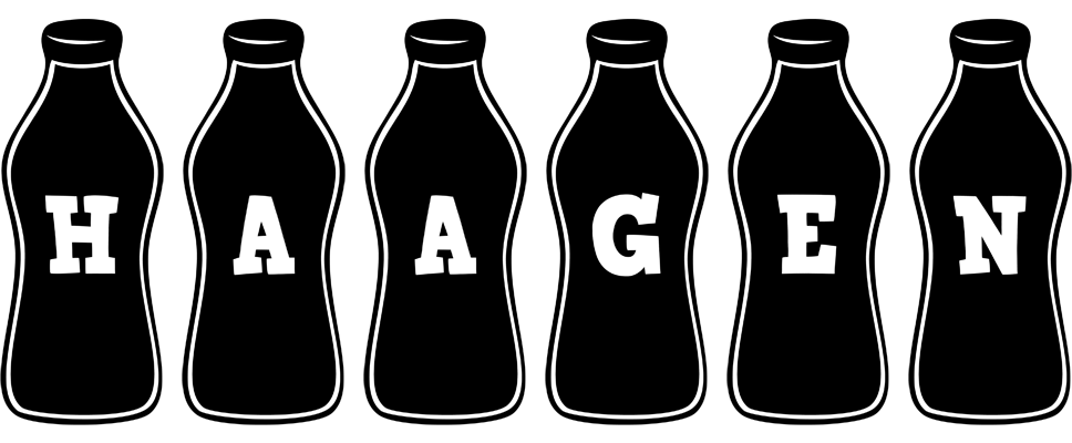 Haagen bottle logo