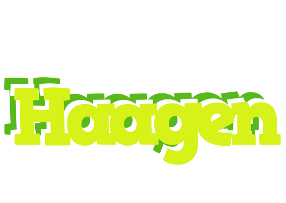 Haagen citrus logo