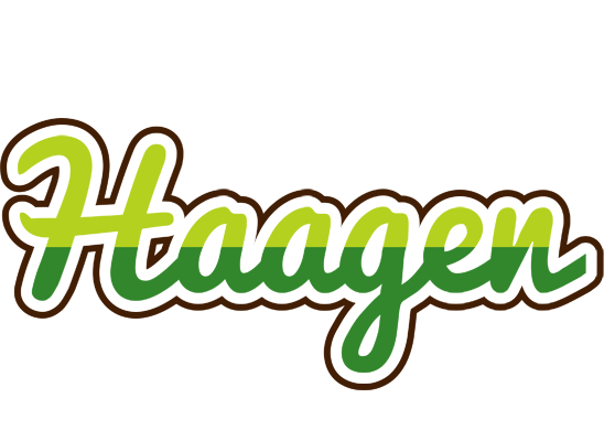 Haagen golfing logo