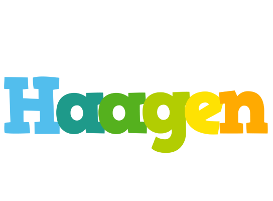 Haagen rainbows logo