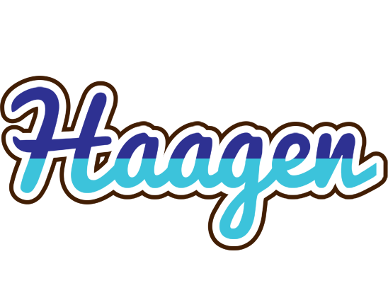 Haagen raining logo
