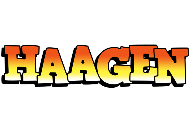 Haagen sunset logo