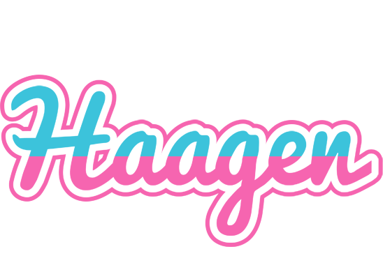Haagen woman logo