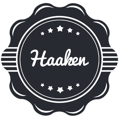 Haaken badge logo
