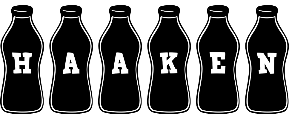 Haaken bottle logo