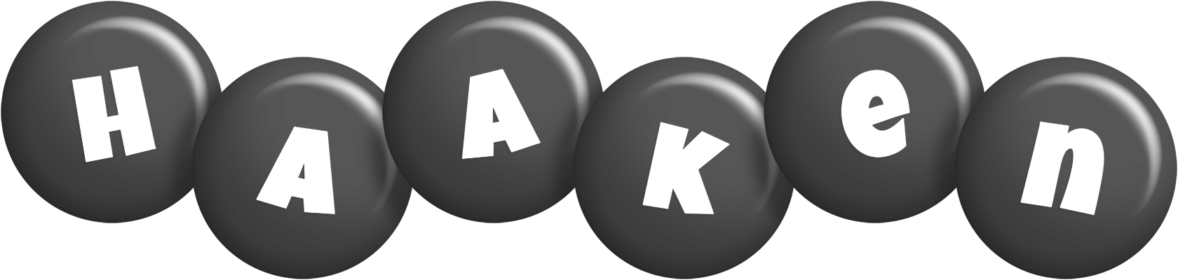Haaken candy-black logo