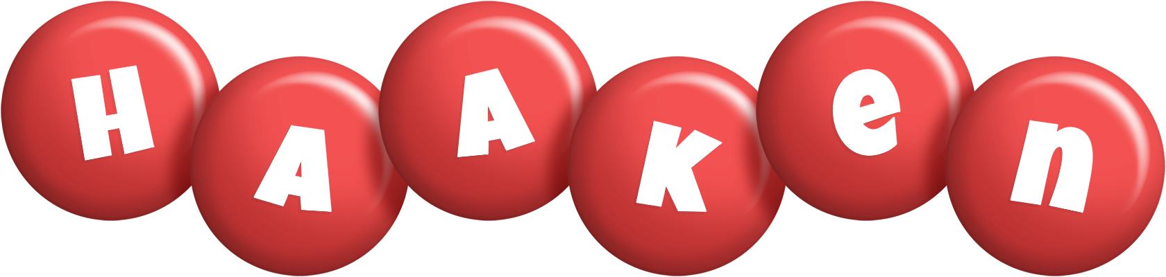 Haaken candy-red logo