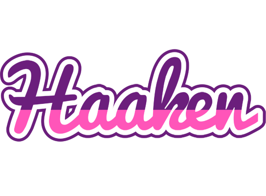 Haaken cheerful logo