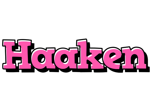 Haaken girlish logo