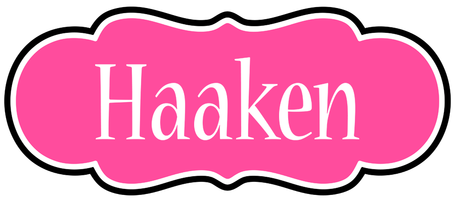 Haaken invitation logo