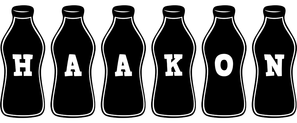 Haakon bottle logo