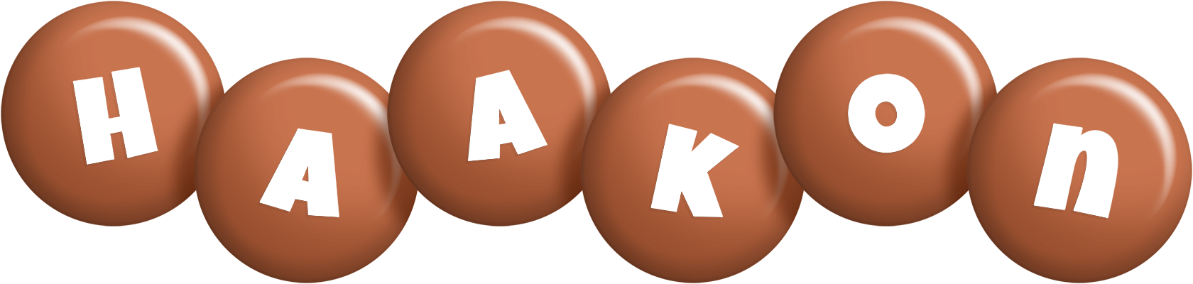 Haakon candy-brown logo
