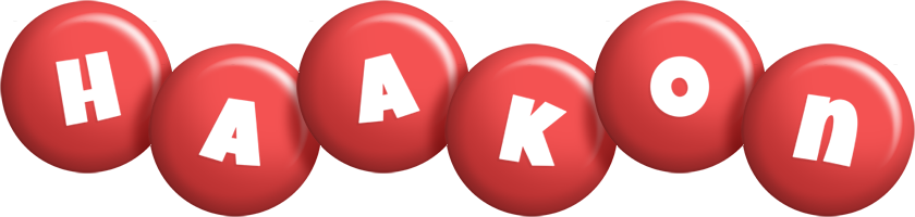 Haakon candy-red logo