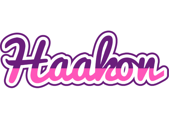 Haakon cheerful logo