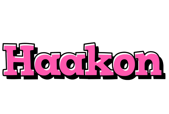 Haakon girlish logo