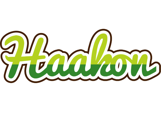 Haakon golfing logo
