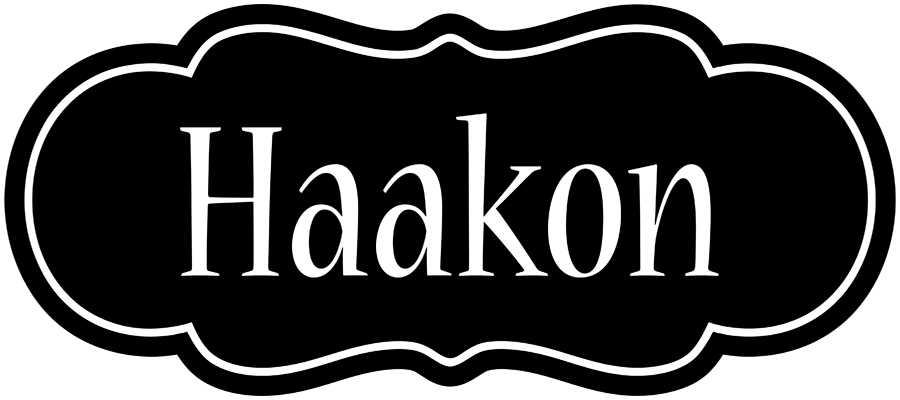 Haakon welcome logo