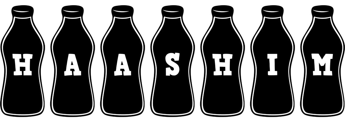 Haashim bottle logo