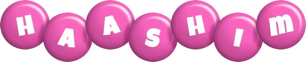 Haashim candy-pink logo