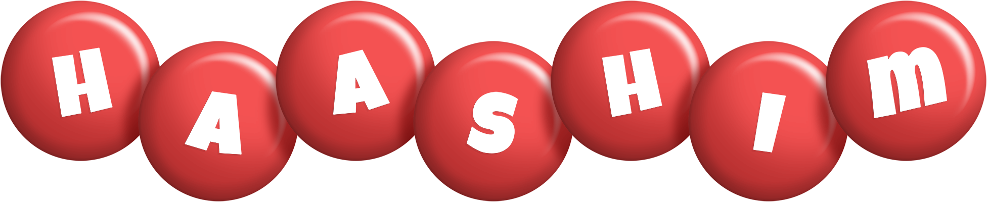 Haashim candy-red logo