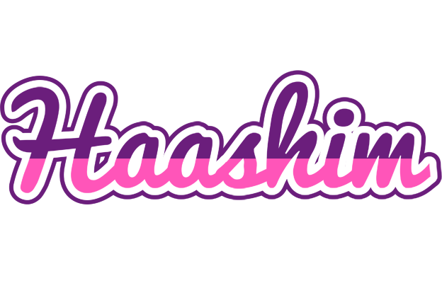 Haashim cheerful logo
