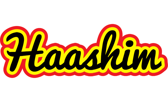 Haashim flaming logo