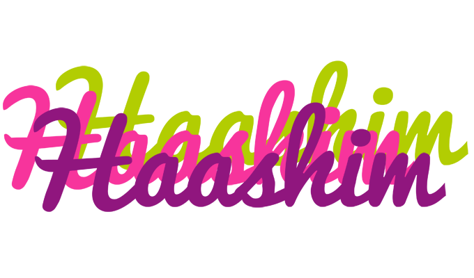 Haashim flowers logo