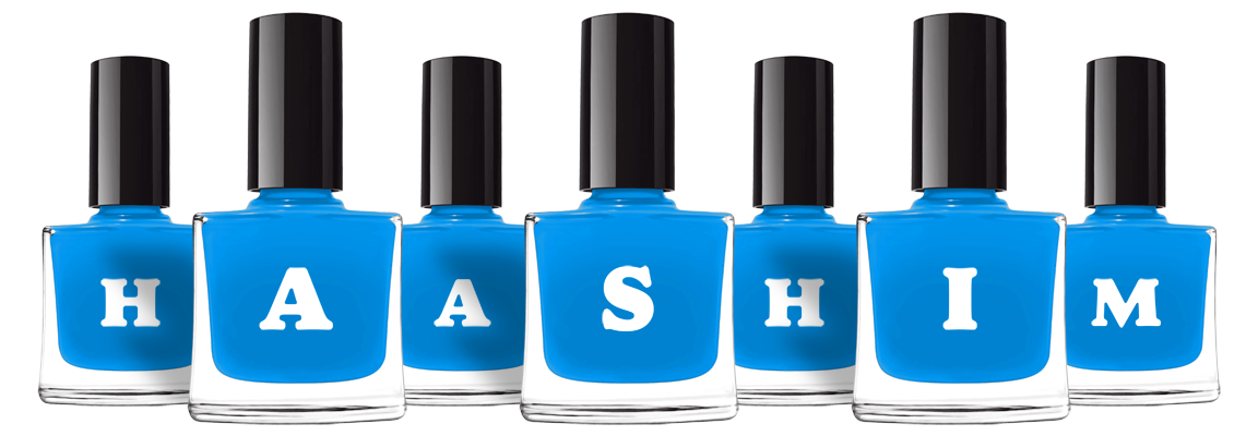 Haashim glossy logo