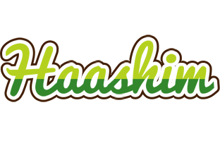 Haashim golfing logo