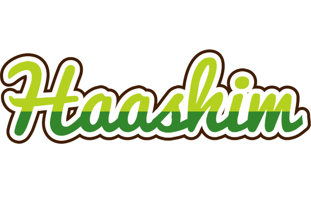Haashim golfing logo
