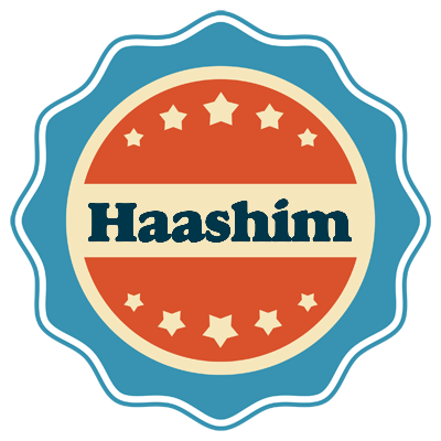 Haashim labels logo