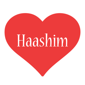 Haashim love logo