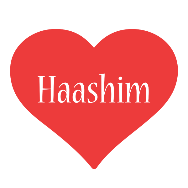 Haashim love logo