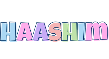 Haashim pastel logo