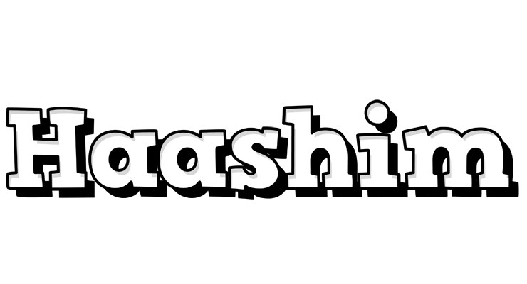 Haashim snowing logo