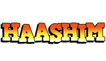 Haashim sunset logo